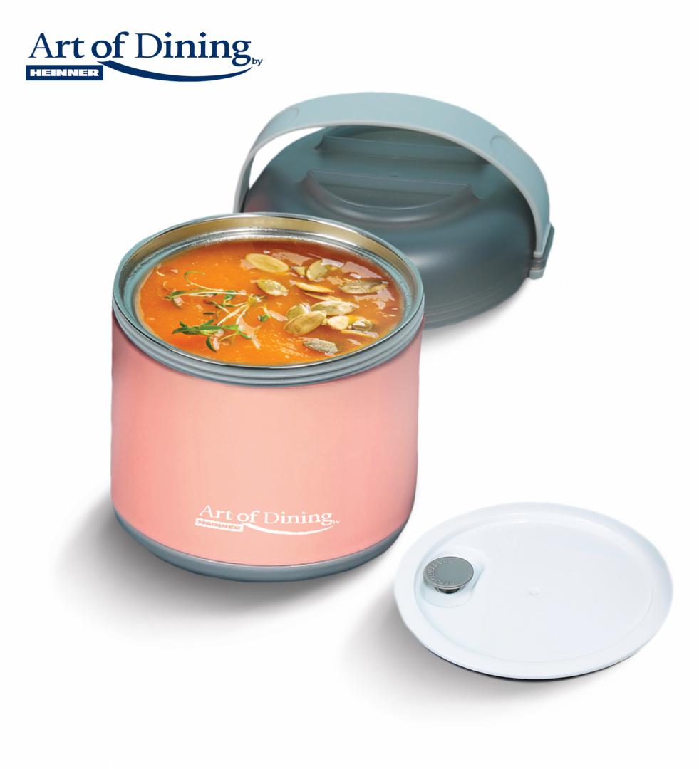 Caserola termica cu perete dublu Art of dining by Heinner Loca, inox, 600 ml