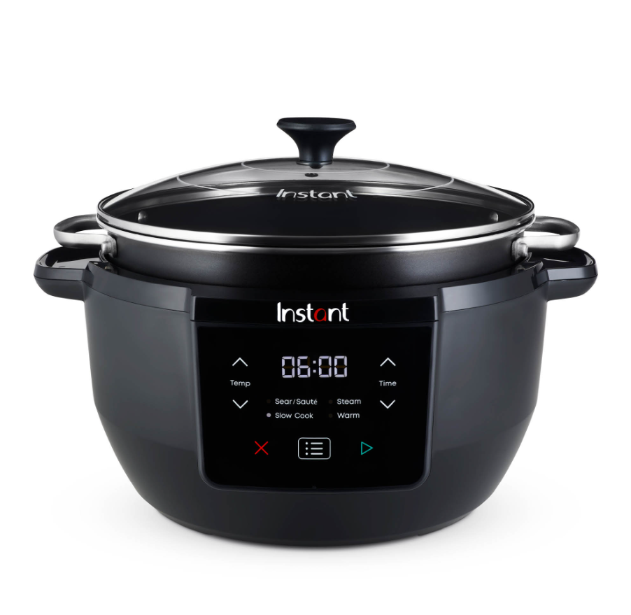 Slow cooker Instant Pot Slow Cooker Superior 7L, 800 W, 4 functii in 1 (Negru)