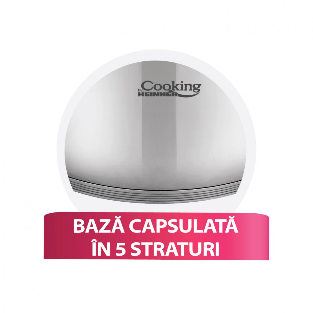 Set de oale pentru gatit Cooking by Heinner Victoria, 8 piese, inox