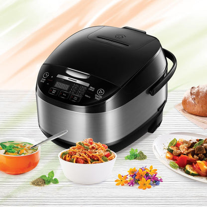 Multicooker Heinner HMCK-5BK, 5L, 770W, 11 programe, Timer, Control Touch (Negru)