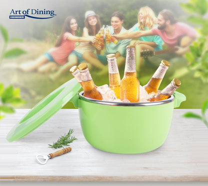 Caserola 8L termica Art of dining by HEINNER Nova, verde