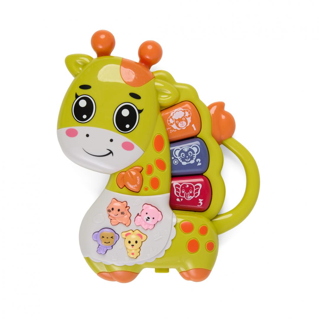 Jucarie Girafa Cu Lumini Si Sunete