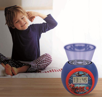 Ceas Desteptator Cu Proiector,Spider-Man