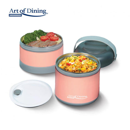 Caserola termica cu perete dublu Art of dining by Heinner Loca, inox, 920 ml