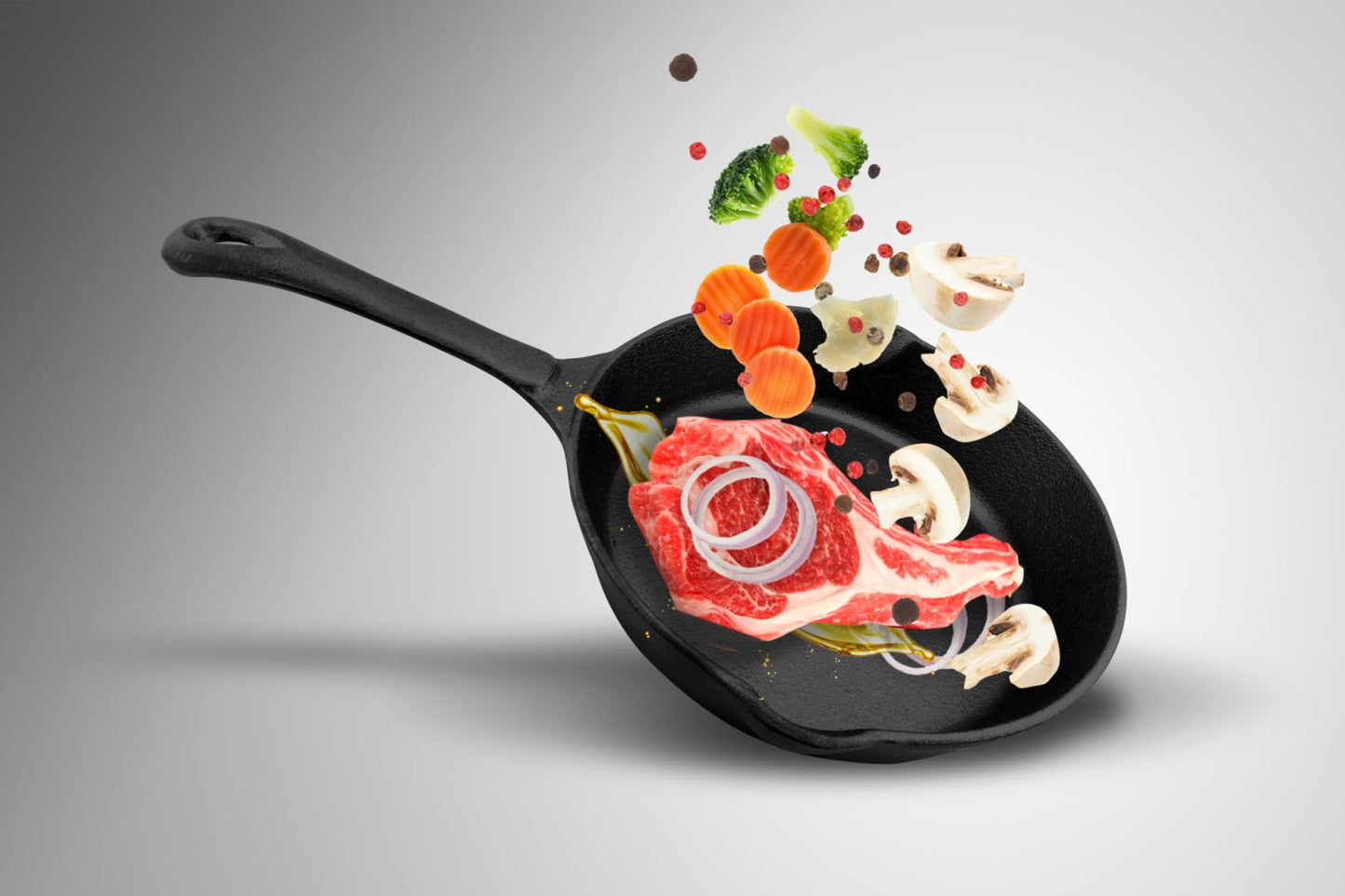 Tigaie Cooking by Heinner, fonta pura, 25.5 X 4.5 cm