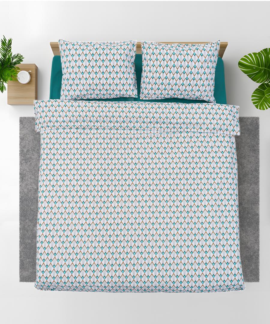 Set lenjerie de pat, Heinner, 4 buc, Multicolor