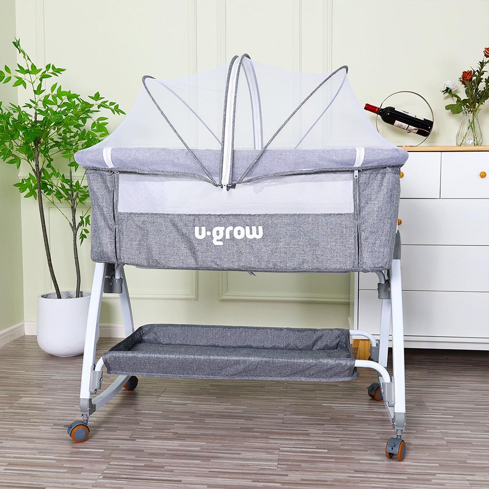 Patut 2 In 1 Co-Sleeper Cu Functie De Leagan, U-Grow