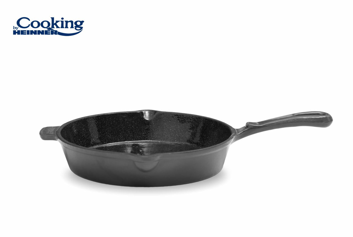 Tigaie Cooking by Heinner Marble Grey, fonta emailata, 26x5 cm