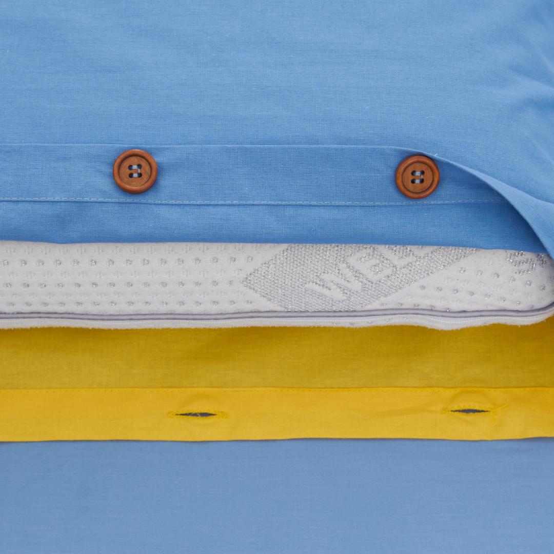 Set De Pat Dublu Bbc Yellow/Blue