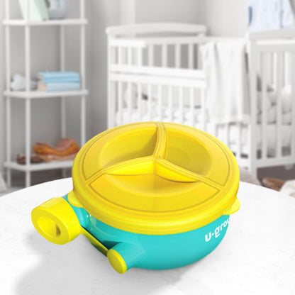 Recipient Lapte Praf Cu 3 Compartimente ,250Ml, U-Grow