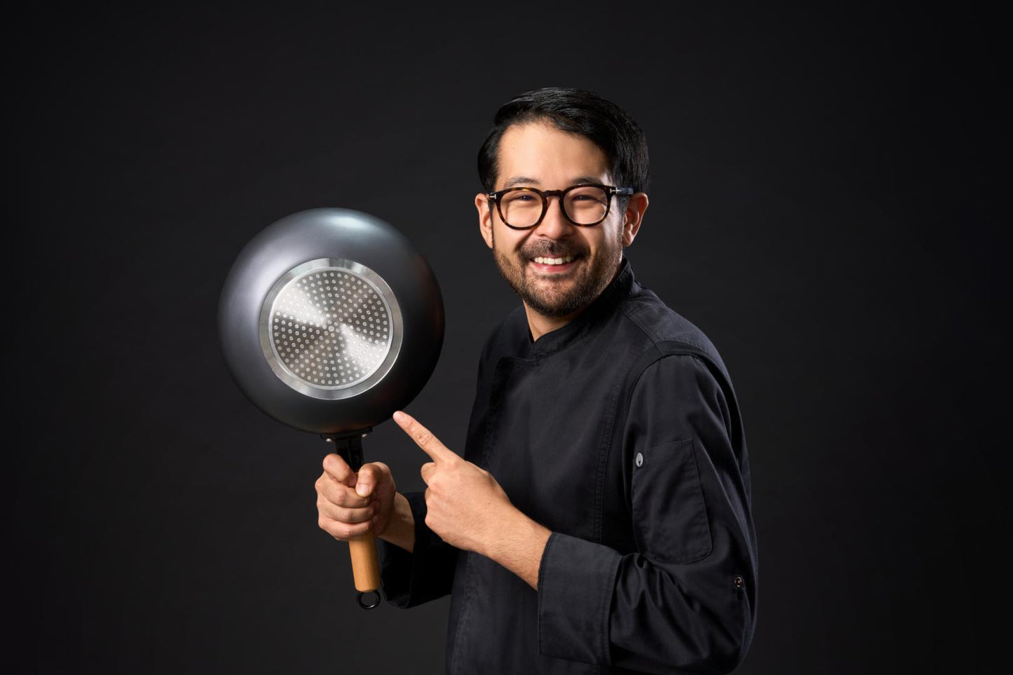 TIGAIE WOK+CAPAC 24X7.5 CM,  RIKITO WATANABE