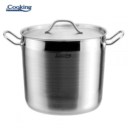 Oala 9L cu capac Cooking by Heinner Maestro, inox, 24x20cm