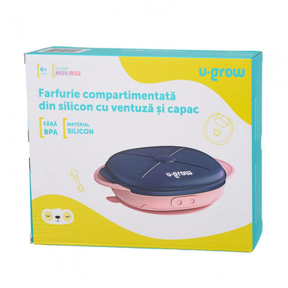 Farfurie Silicon Cu Capac , U-Grow