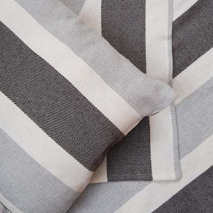 Set cuvertura pat si 2 fete de perna Zia Heinner Home, King Size, 200x220 cm, albastru