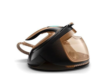 Statie De Calcat Cu Boiler Philips Perfectcare Elite Advanced Gc9682/80, Talpă T-Ionicglide, Tehnologia Optimaltemp, 8 Bari, Abur 165 G/Min., Jet De Abur 600G, Rezervor 1.8L, Detartrare Easy De-Calc Plus, Calcat Silentios, /Negru