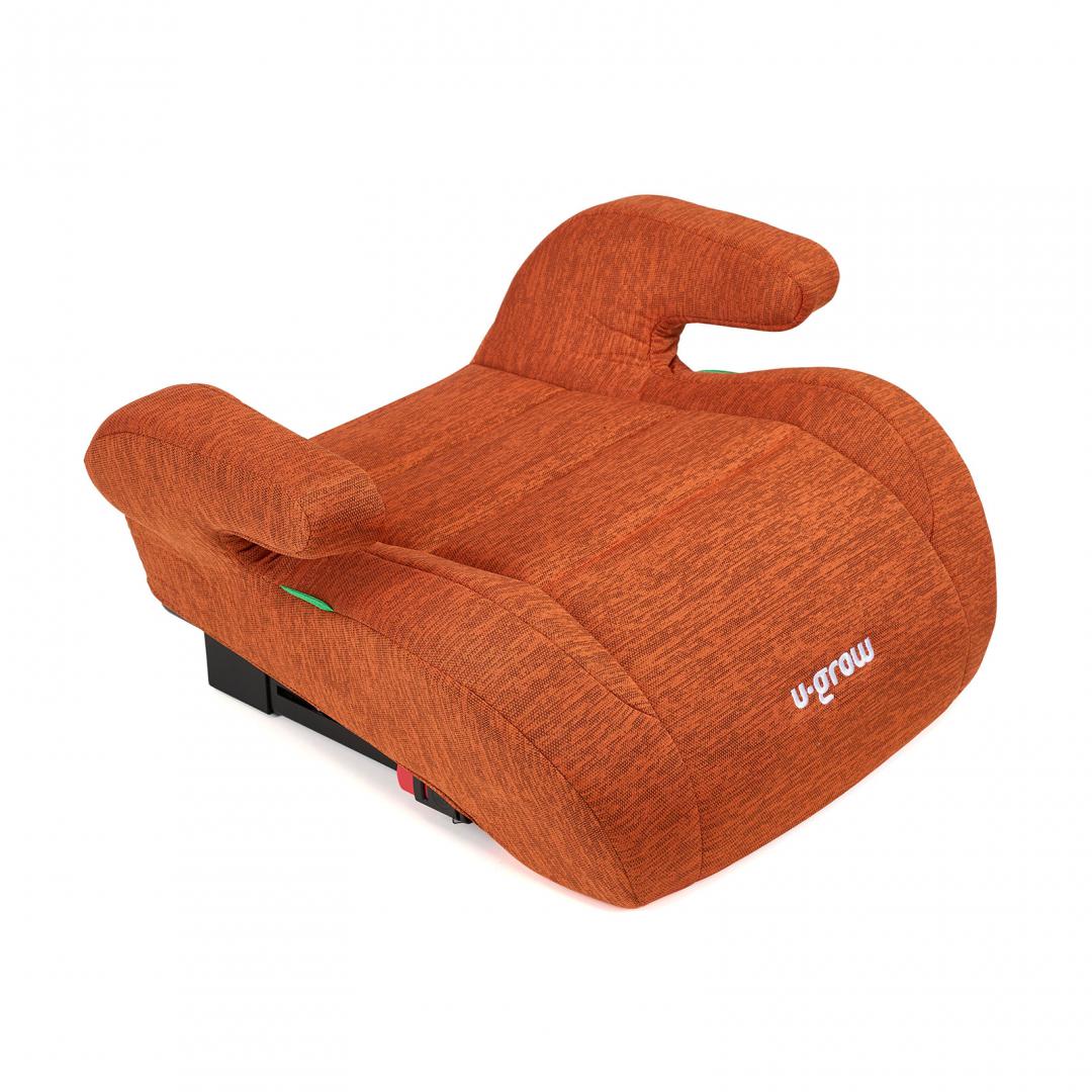 Inaltator auto U-Grow, 125-150  R129 cu isofix, caramiziu