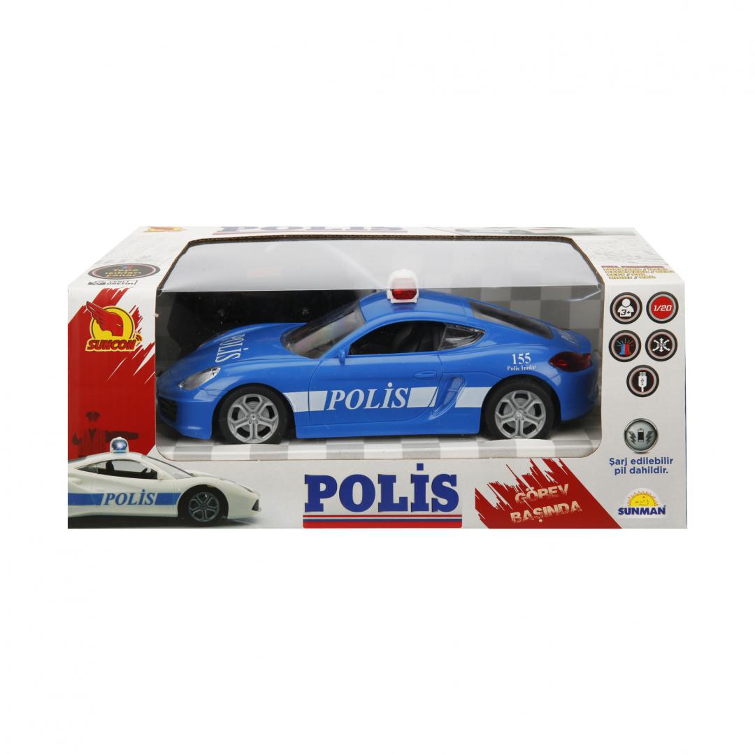 Remote Control Police Car, Aztec, Scale 1:20