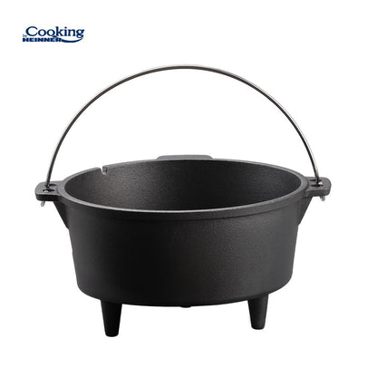 Ceaun 12L Fonta Pura + Capac Dia 37 Cm, Nature, Cooking By Heinner