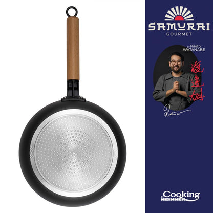 Tigaie Cooking by Heinner - Samurai Gourmet by Rikito Watanabe, invelis ceramic, inductie, 26 x 5 cm