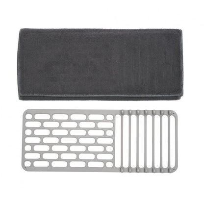 Suport Scurgator De Vase Heinner cu Covoras Mic, 30x40cm