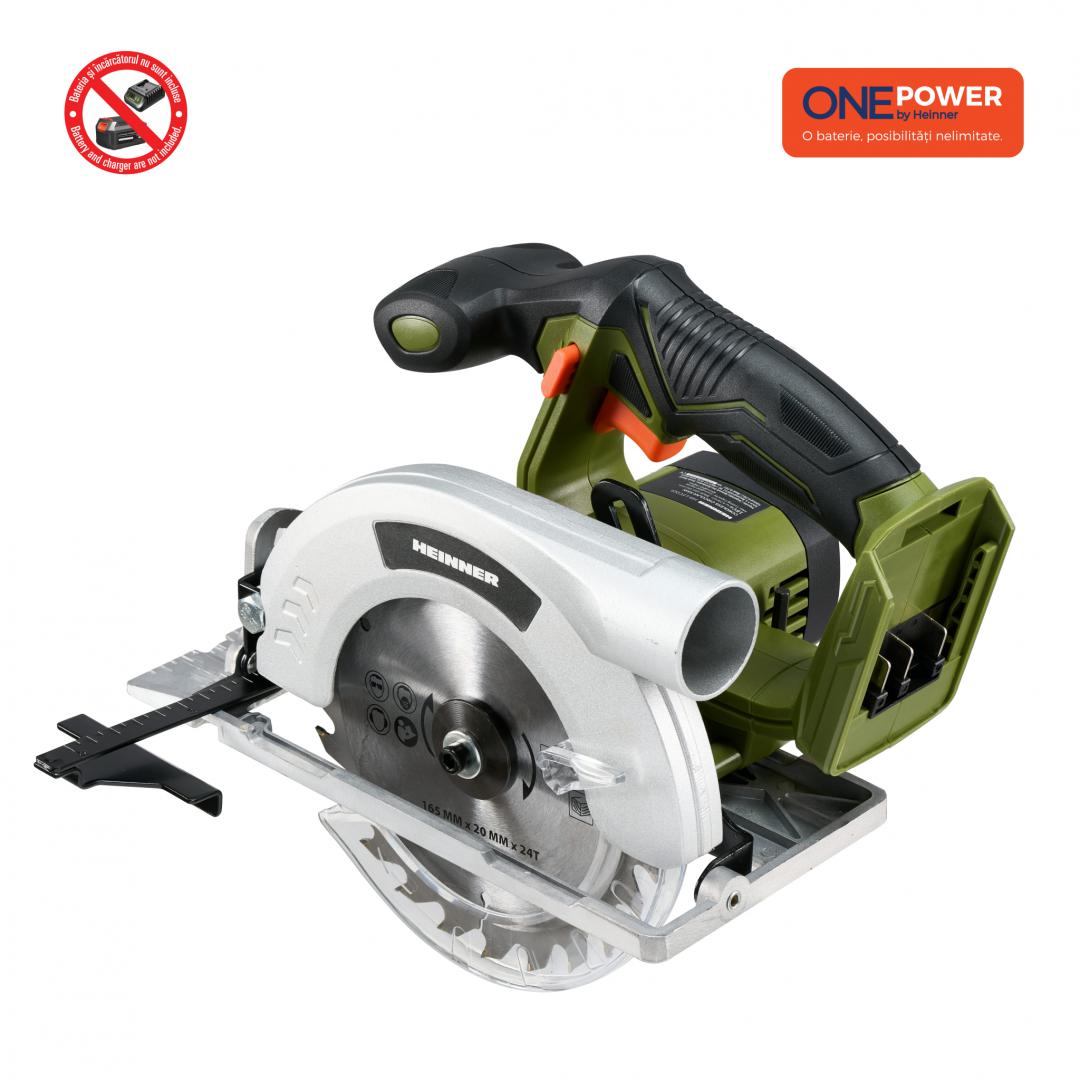 One Power By Heinner Fierastrau Circular 18V 4200Rpm (Fara Baterie Si Incarcator)