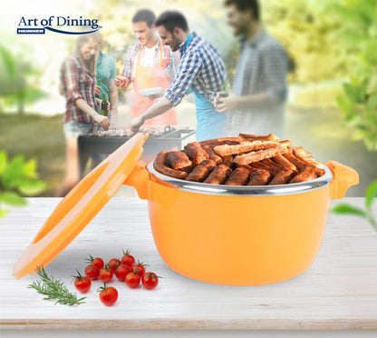 Caserola 8L termica Art of dining by HEINNER Nova, portocalie