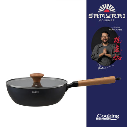 TIGAIE WOK+CAPAC 24X7.5 CM,  RIKITO WATANABE