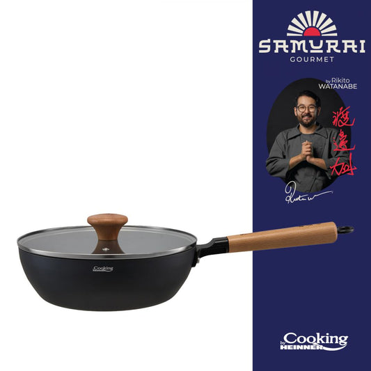TIGAIE WOK+CAPAC 24X7.5 CM,  RIKITO WATANABE