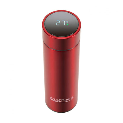Termos Inox 450 Ml,Indicator Led Temperatura, Art Of Dining By Heinner(Mix 3 Colori In Bax)