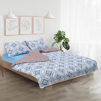 Lenjerie Dubla Bbc 4 Piese, 132Tc -Porto