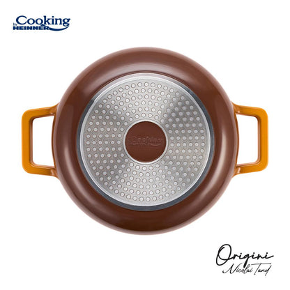 Cratita 3.4L Aluminiu Turnat + Capac , Nicolai Tand, Origini, Cooking By Heinner