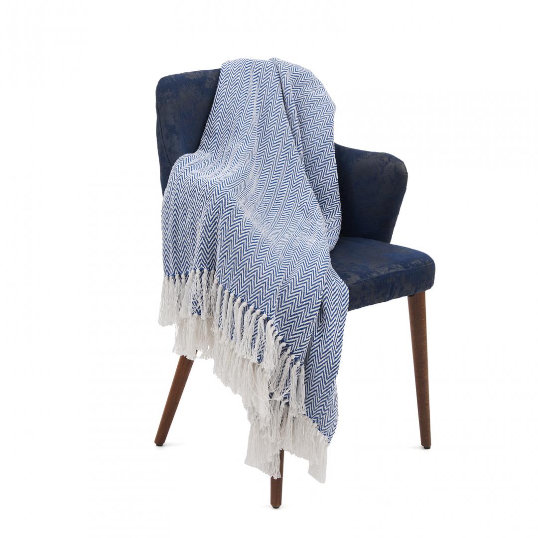 Cuvertura Pled Zig Blue