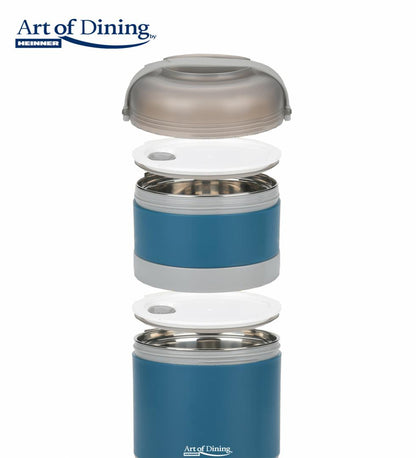 Caserola termica cu perete dublu Art of dining by Heinner Loca, inox, 920 ml