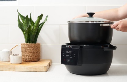 Slow cooker Instant Pot Slow Cooker Superior 7L, 800 W, 4 functii in 1 (Negru)