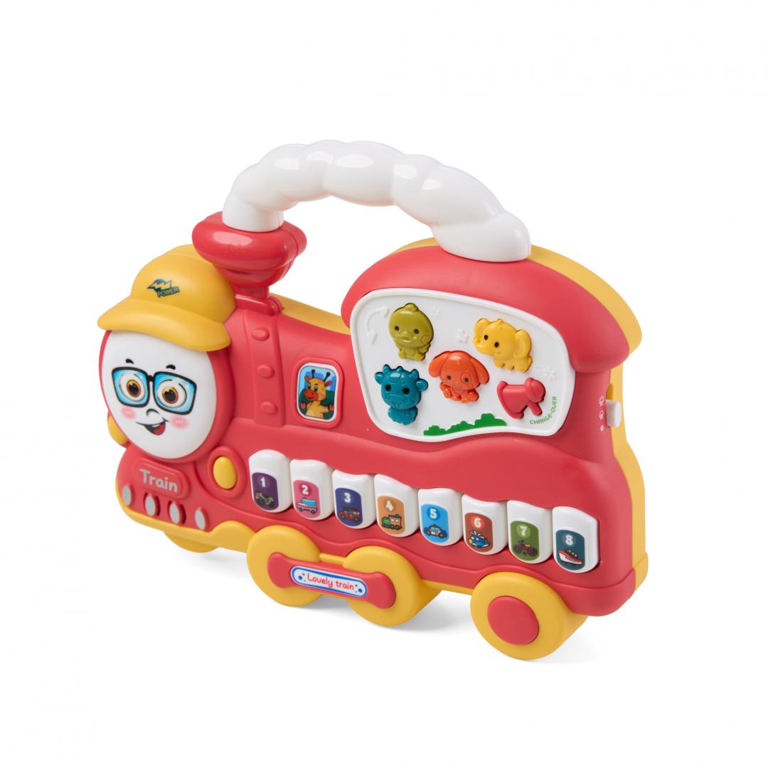 JUCARIE TRENULET CU LUMINI SI SUNETE