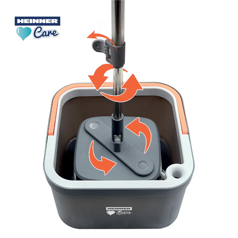 Set Curatenie Mop Rotativ 360 Mega Clean, Heinner Care
