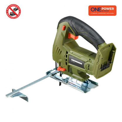 Fierastrau vertical pendular Heinner HR-LFVP001, 18 V, 2700 RPM, 18 mm lungime cursa, tehnologie OnePower, fara acumulator/incarcator