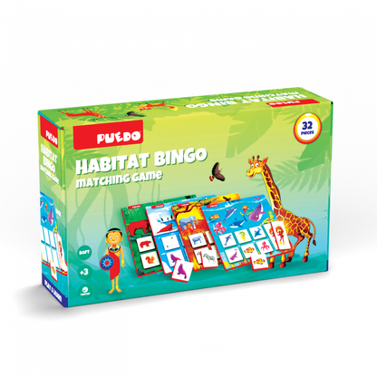 Joc Din Spuma Eva, Potriveste Habitatul, Puedo