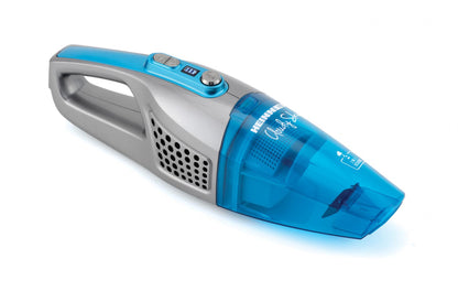 Aspirator vertical Heinner CloudySky HSVC-V21.6GR, sistem de filtrare ciclonic, dubla utilizare: aspirator vertical sau de mana, acumulator Li 22.2V, 110W, 2 viteze, putere aspirare max 8kPa, 0.5L, perie cu lumini LED, albastru/gri