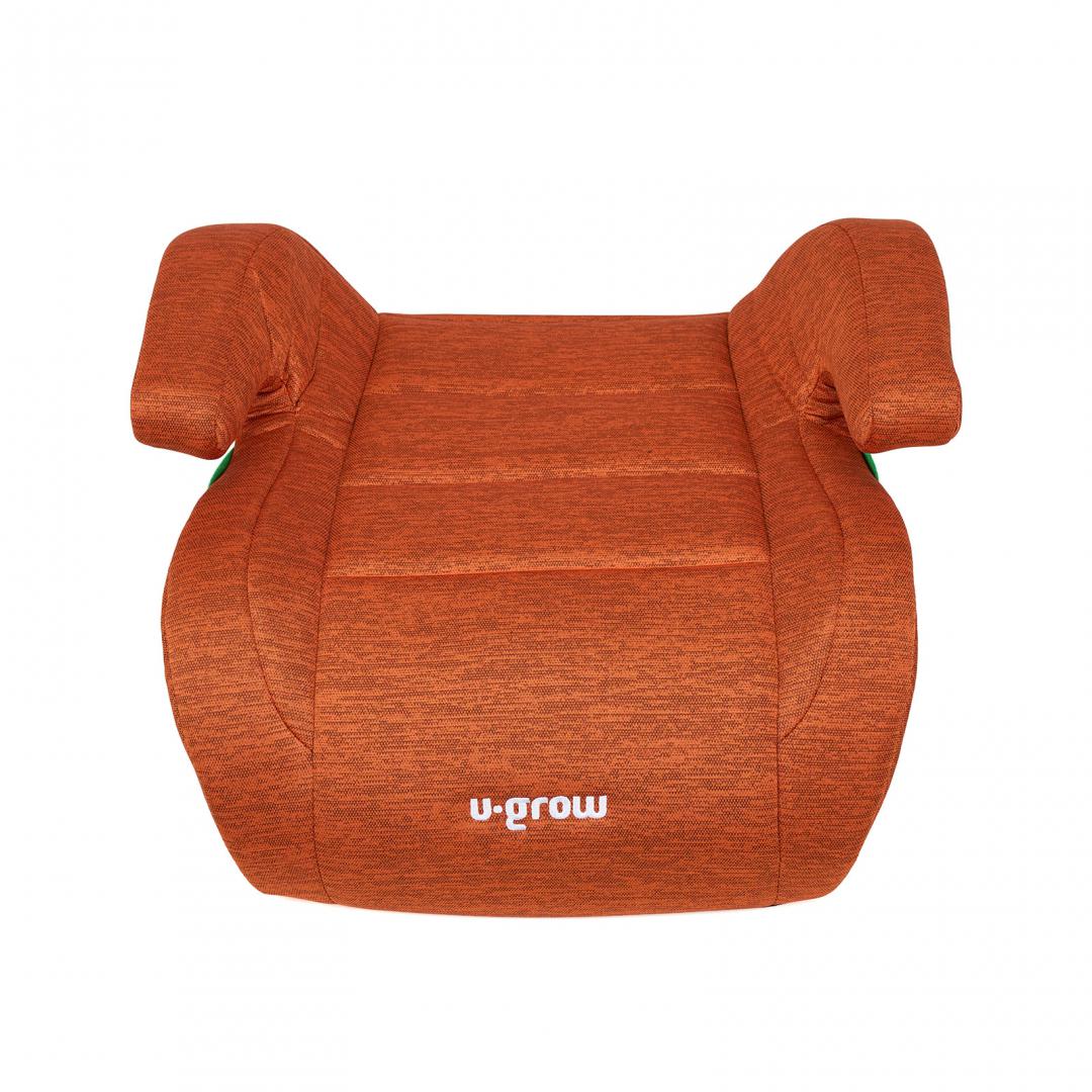 Inaltator auto U-Grow, 125-150  R129 cu isofix, caramiziu