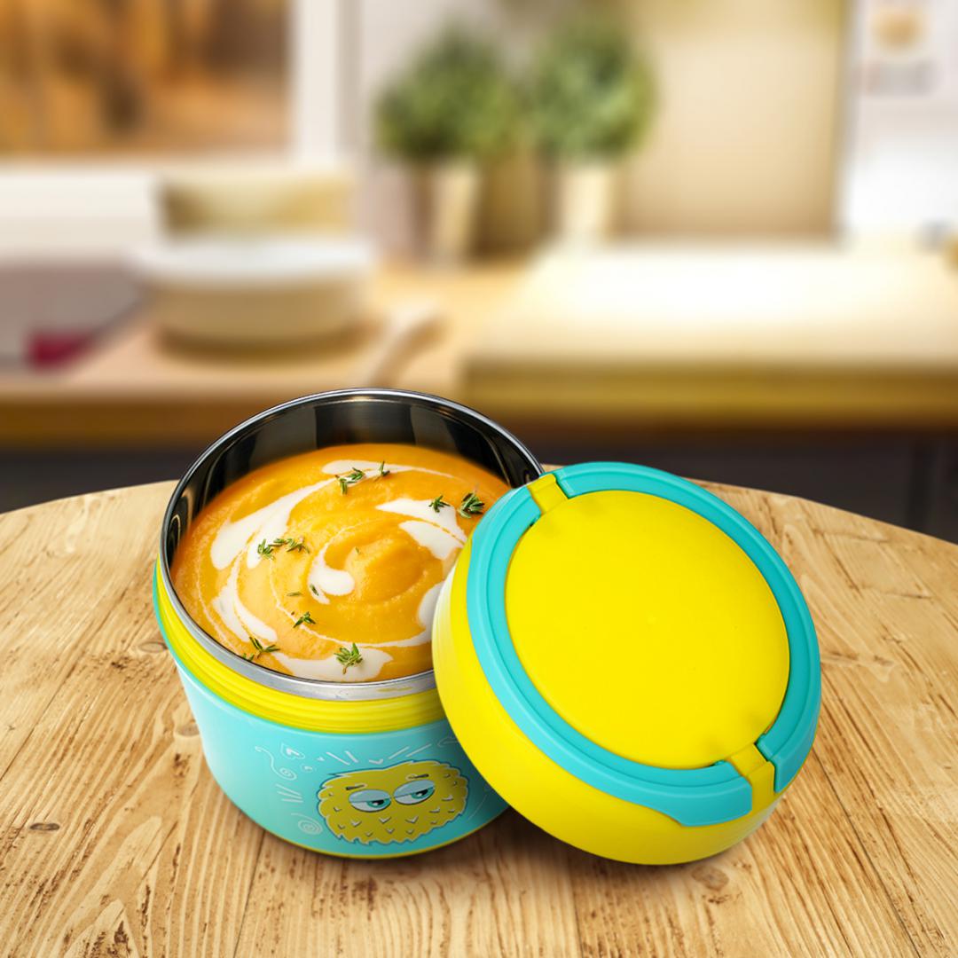 Recipient Termic Pentru Pastrare Mancare Bebelusi U-Grow, 450 Ml