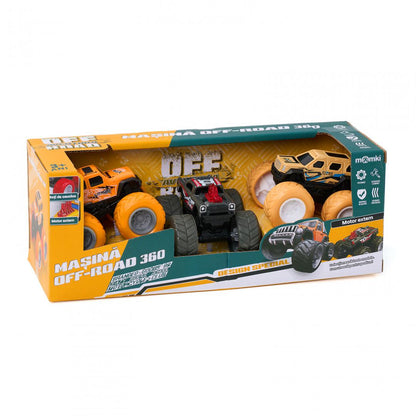 Set 3 Masini Off-Road-360 De Grade, Momki