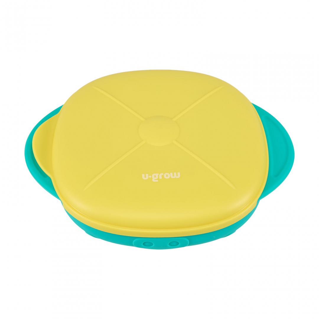 Farfurie Silicon Cu Capac , A, U-Grow