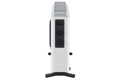 Convector Heinner HCVH-MV2000WH, 2000 W, Ventilator turbo, 3 setari de temperatura, Termostat ajustabil, Potectie supraincalzire, Alb