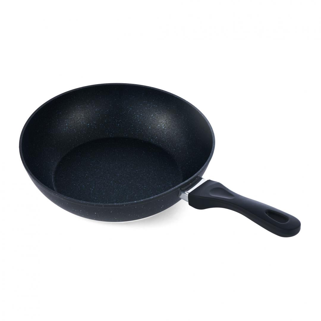 Tigaie Aluminiu Wok , Black Sand, Cooking By Heinner