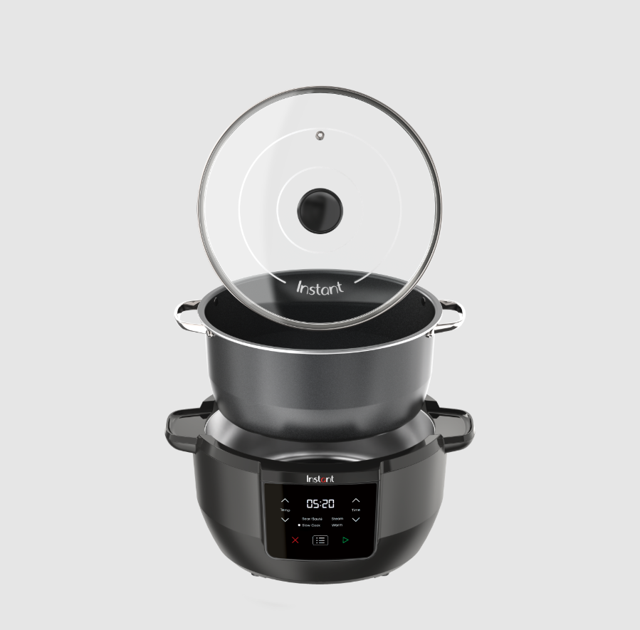 Slow cooker Instant Pot Slow Cooker Superior 7L, 800 W, 4 functii in 1 (Negru)