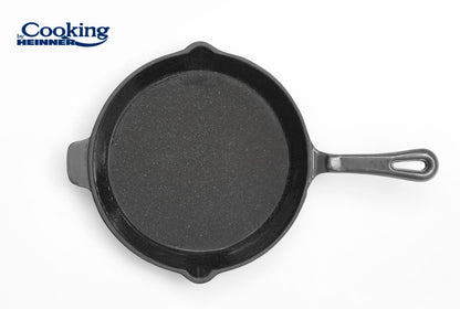 Tigaie Cooking by Heinner Marble Grey, fonta emailata, 26x5 cm