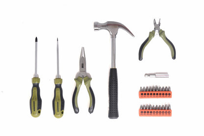 Pachet Surubelnita pe acumulator Heinner VTE002, 3.6 V Li-Ion, 1300 mAh, 4.5 Nm, 20 biti, adaptor + 5 scule de mana