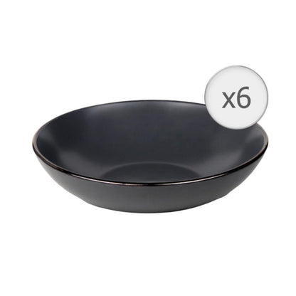 Set 6 Farfurii Adanci, Ceramica 20 Cm, Calypso, Art Of Dining By Heinner