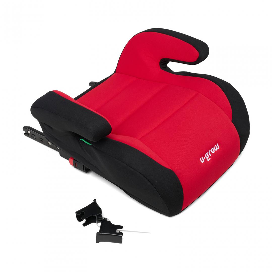 Inaltator Auto 125-150, Omologare R129 Cu Isofix , /Rosu, U-Grow